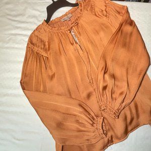 NWT Philosophy Burnt Orange Blouse